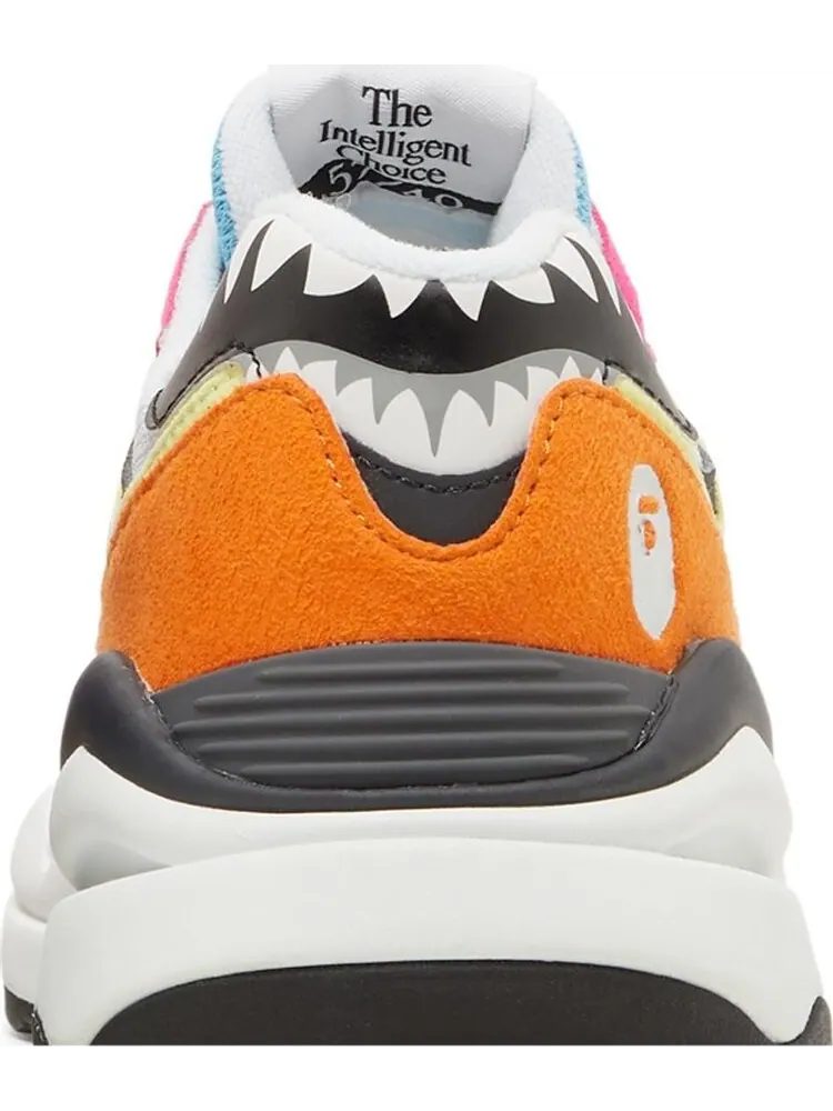 Кроссовки New Balance BAPE x 57/40 'Multi-Color' — изображение 7 из 8, мульти