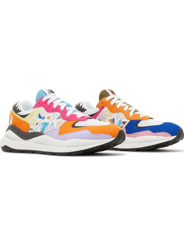 Кроссовки New Balance BAPE x 57/40 'Multi-Color' — изображение 8 из 8, мульти