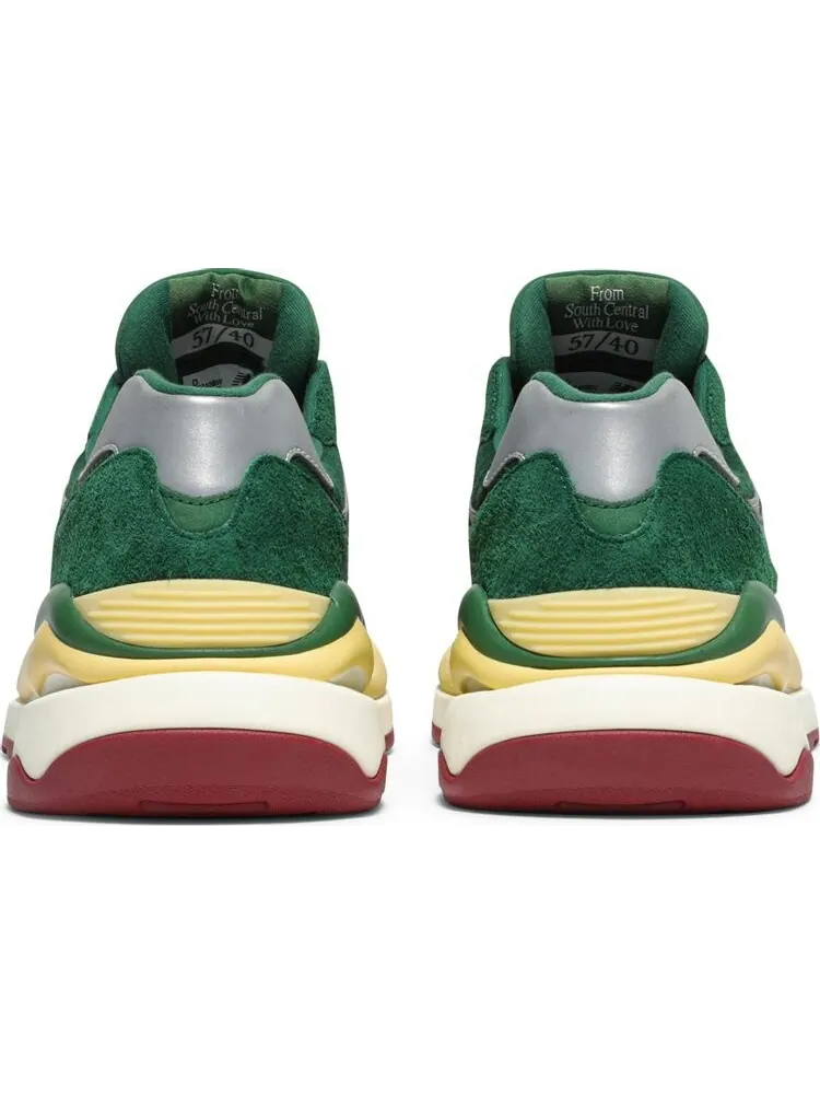 Кроссовки New Balance Bricks & Wood x 57/40 — изображение 6 из 10, зеленый