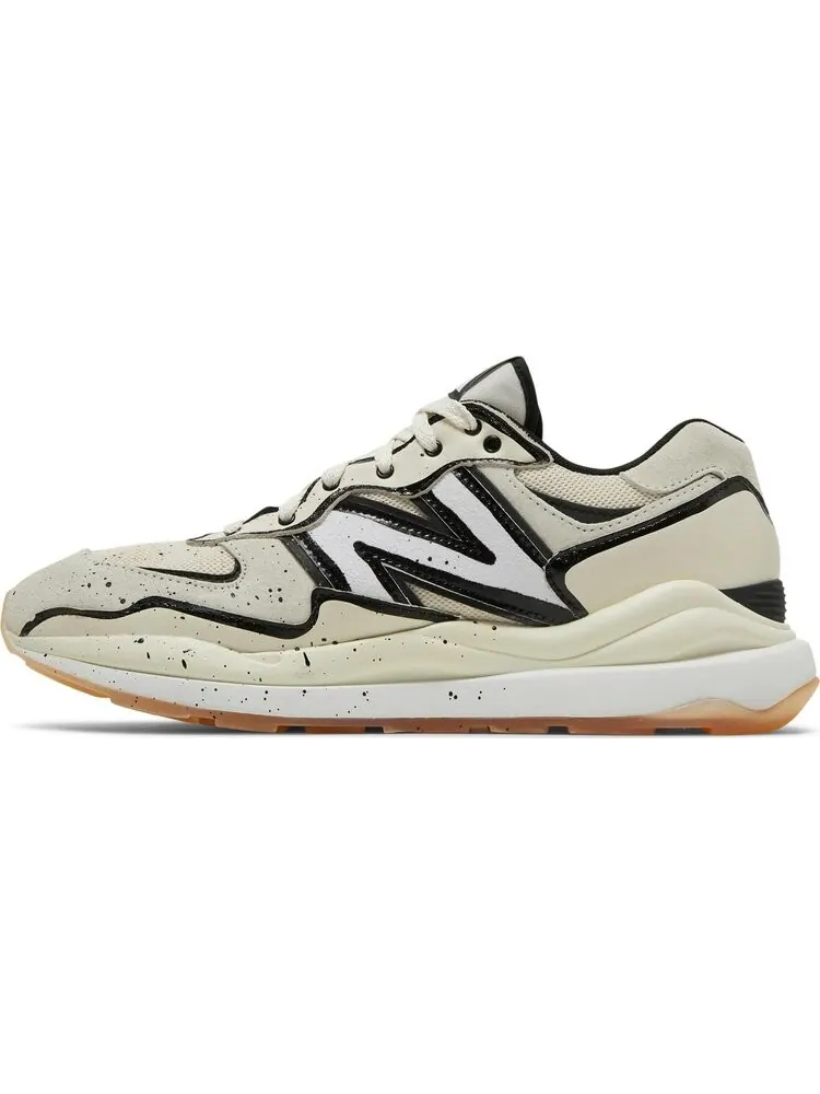 Кроссовки New Balance Joshua Vides x 57/40 'Angora Splatter' — изображение 3 из 8, коричневый