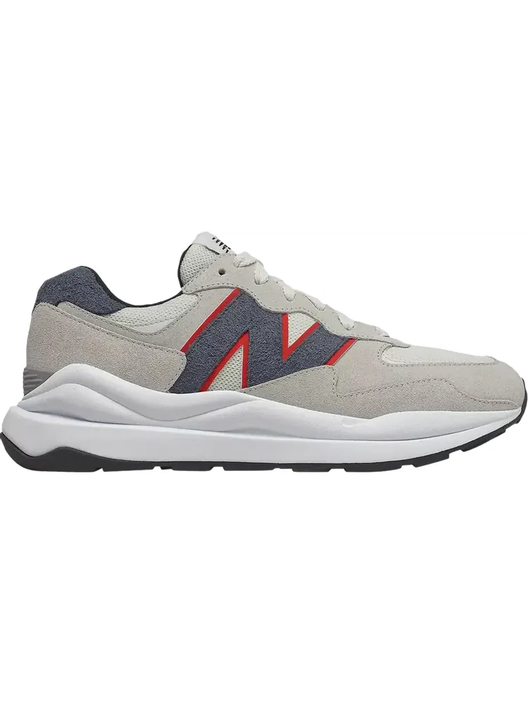 Кроссовки New Balance 57/40 'White Navy' — изображение 1 из 1, бежевый