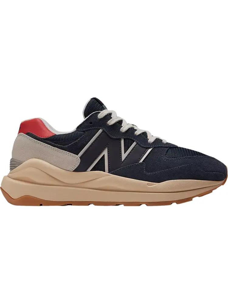 Кроссовки New Balance 57/40 — изображение 1 из 1, темно-синий/бежевый