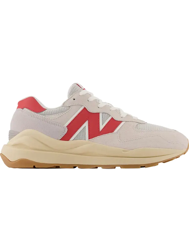 Кроссовки New Balance 57/40 'Moonbeam True Red' — изображение 1 из 1, бежевый