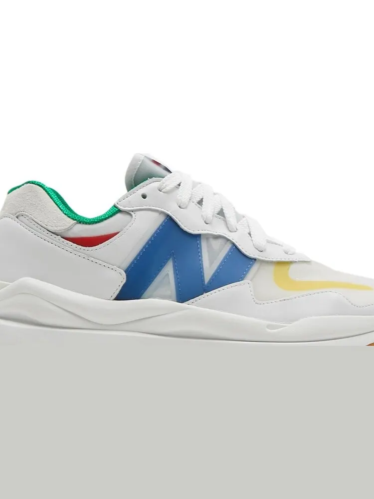 Кроссовки New Balance STAUD x 57/40 'White Blue Quartz' — изображение 2 из 8, белый