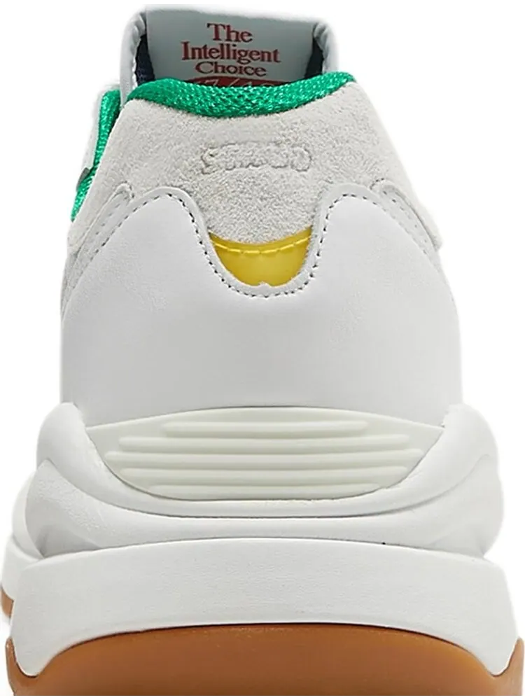 Кроссовки New Balance STAUD x 57/40 'White Blue Quartz' — изображение 7 из 8, белый