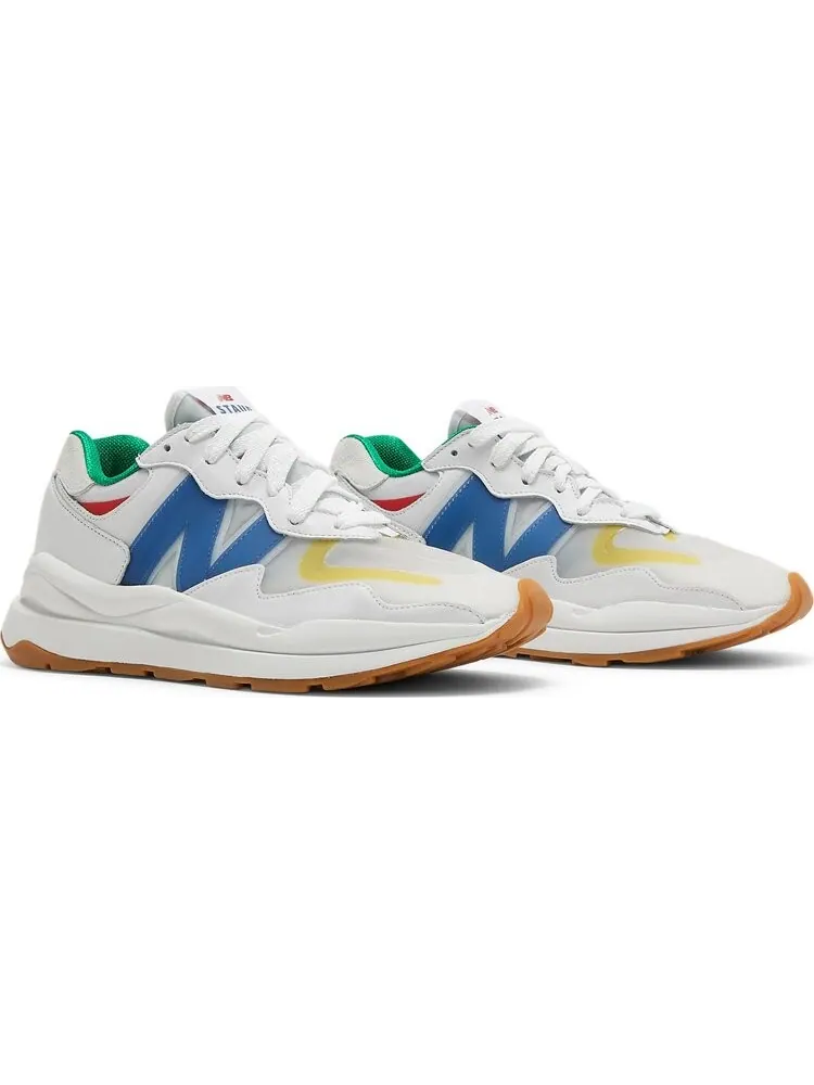 Кроссовки New Balance STAUD x 57/40 'White Blue Quartz' — изображение 8 из 8, белый