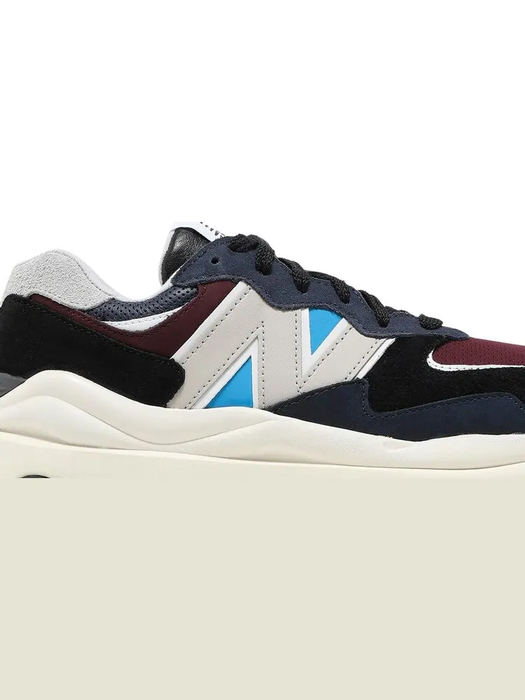 Кроссовки New Balance 57/40 'Navy Burgundy' — изображение 2 из 8, красный