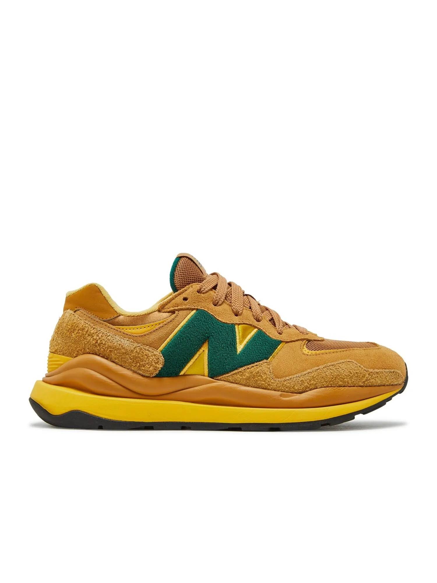 Кроссовки New Balance 57/40 'Sage Bleached Lime Glow' — изображение 1 из 4, коричневый