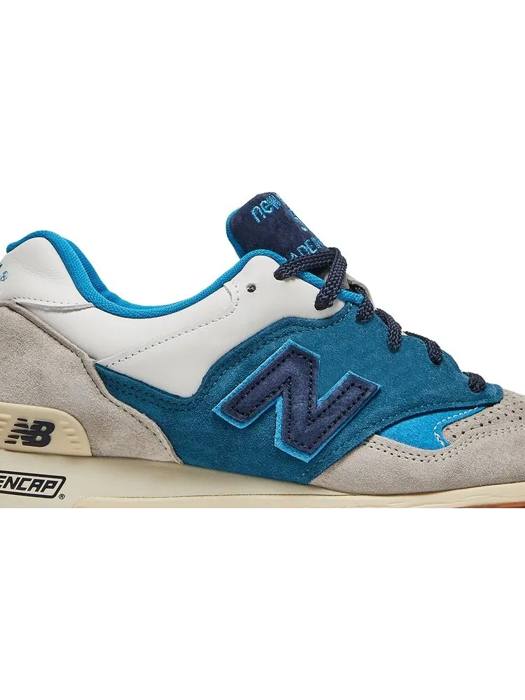 Кроссовки New Balance Hanon x 577 'Flimby Legend' — изображение 2 из 8, синий