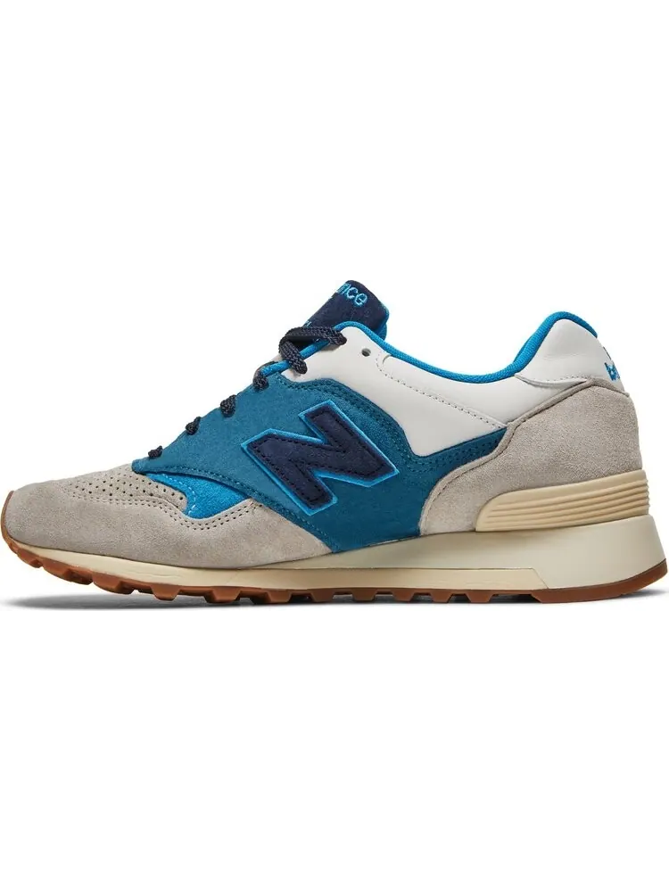 Кроссовки New Balance Hanon x 577 'Flimby Legend' — изображение 3 из 8, синий