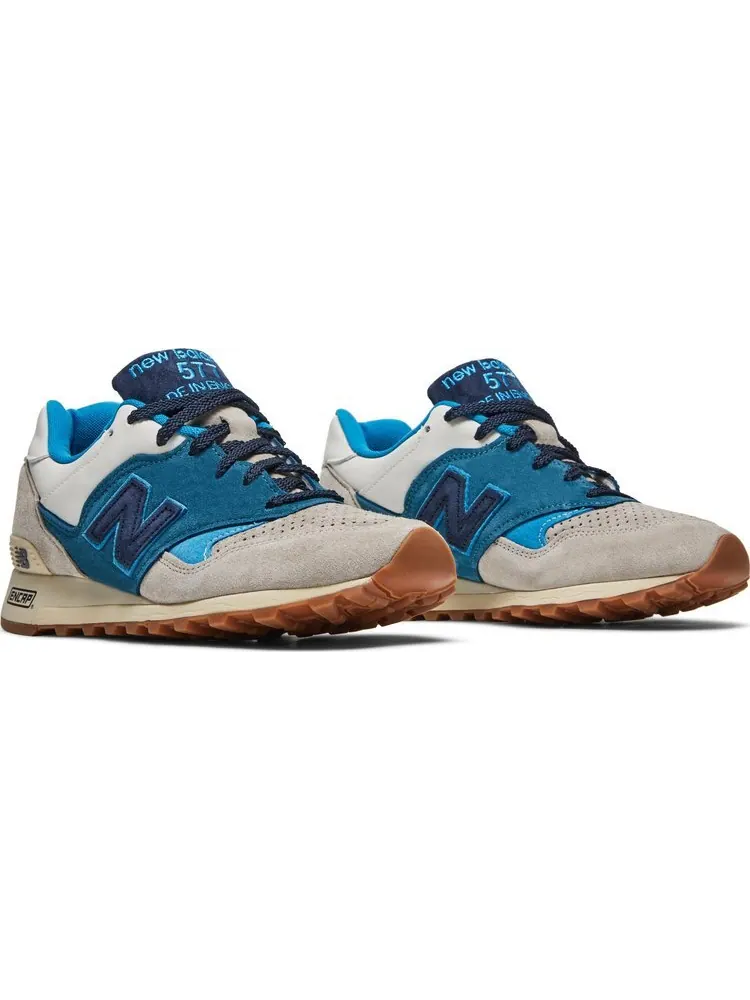 Кроссовки New Balance Hanon x 577 'Flimby Legend' — изображение 8 из 8, синий