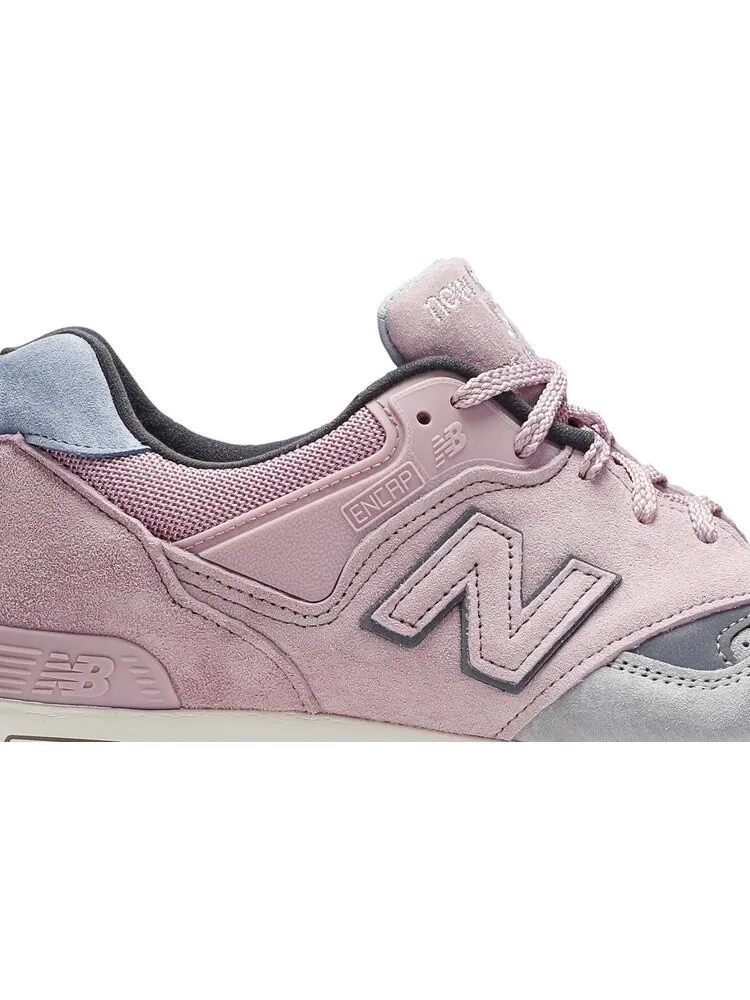 Кроссовки New Balance Highsnobiety x 577 'Ulam Spiral' — изображение 2 из 8, розовый