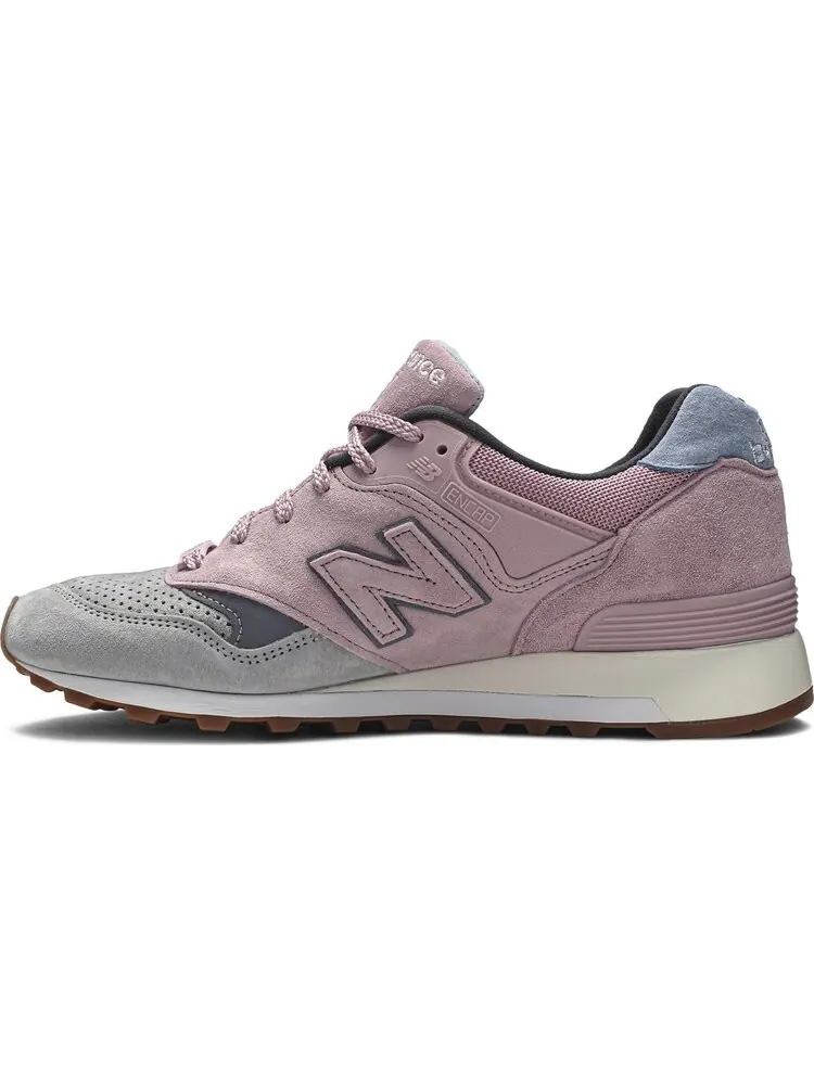 Кроссовки New Balance Highsnobiety x 577 'Ulam Spiral' — изображение 3 из 8, розовый