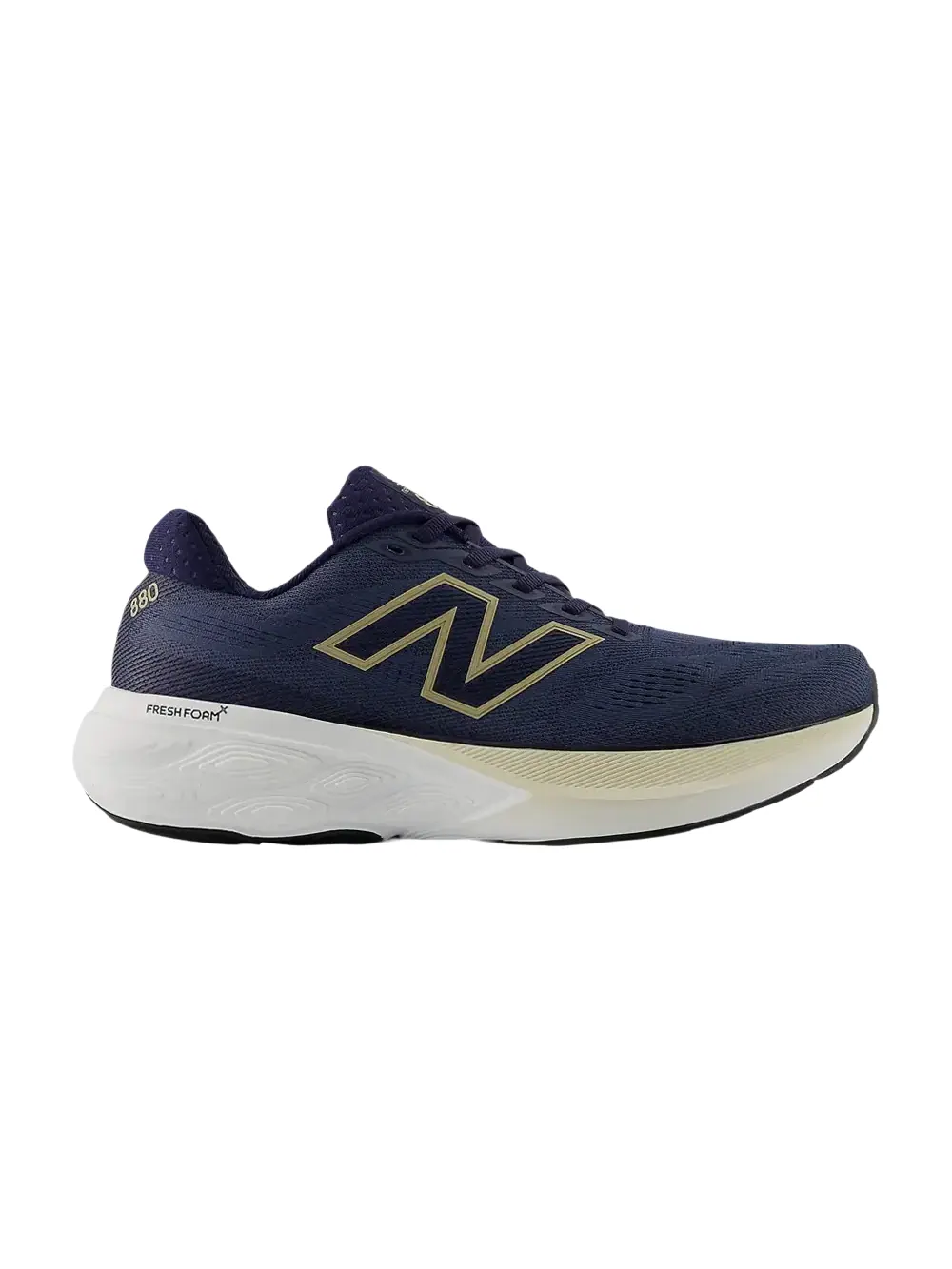 Кроссовки New Balance Fresh Foam X 880 V15 2E Wide — изображение 1 из 1, темно-синий/желтый