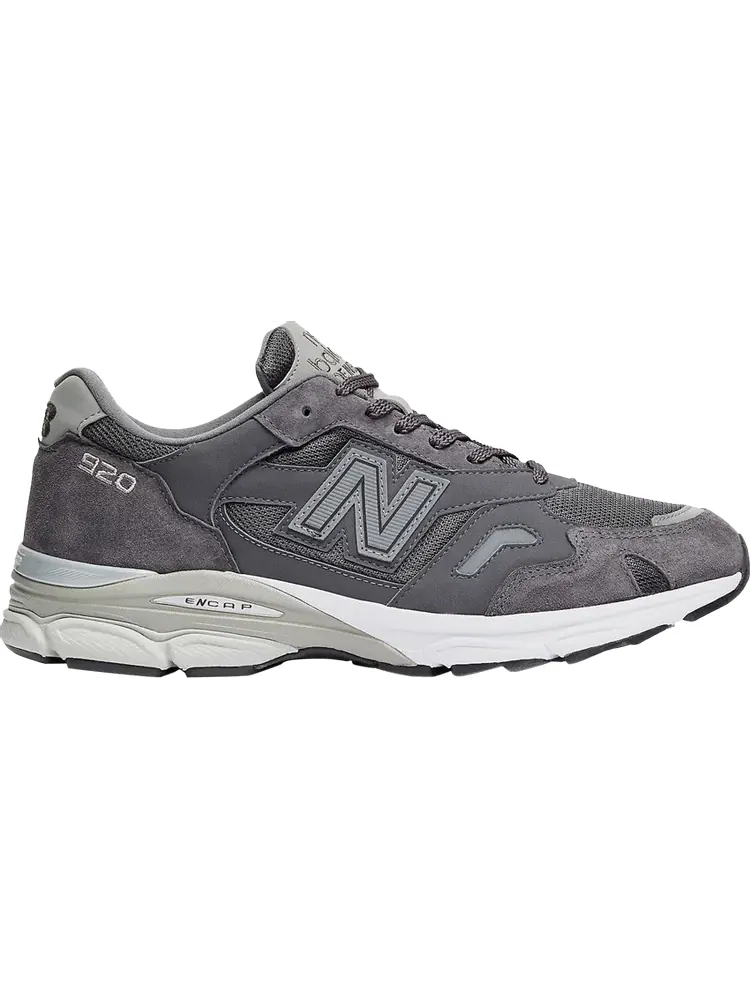Кроссовки New Balance 920 Made in England 'Charcoal' — изображение 1 из 1, серый