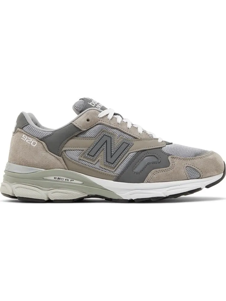 Кроссовки New Balance 920 Made in England 'Grey' — изображение 1 из 8, серый