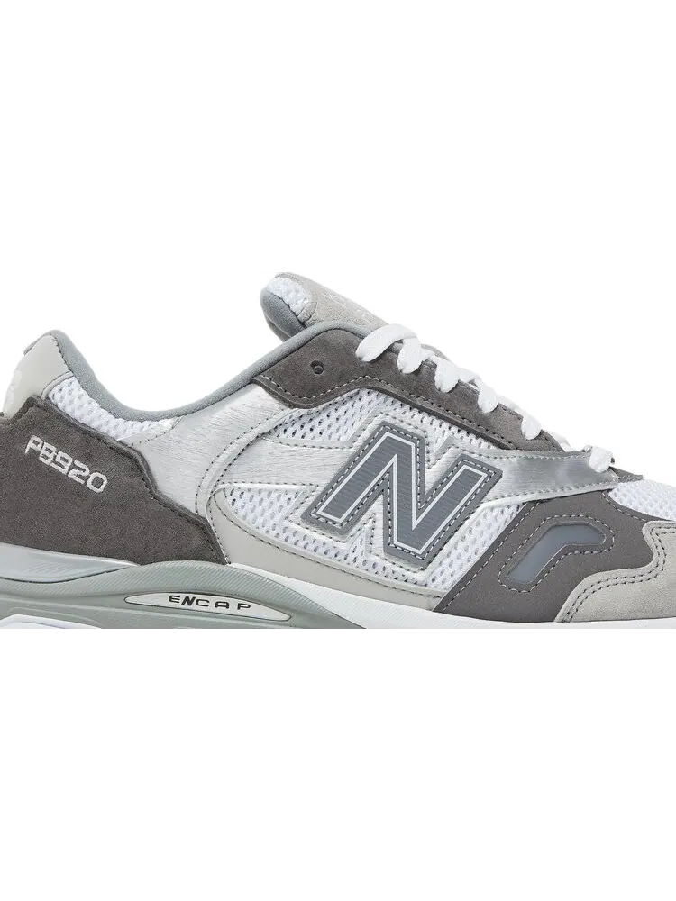 Кроссовки New Balance BEAMS x Paperboy Paris x 920 Made in England 'Ice Boy' — изображение 2 из 10, серый
