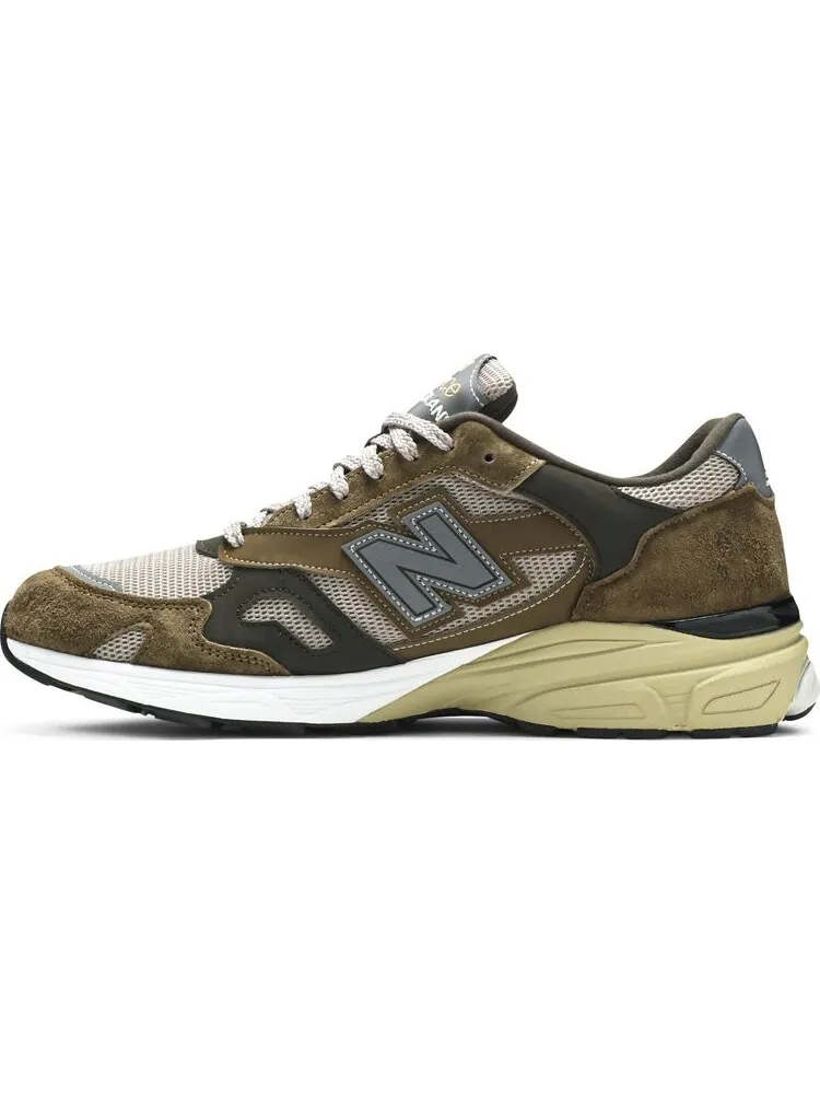 Кроссовки New Balance Patta x 920 Made In England 'Patta Green' — изображение 3 из 8, коричневый