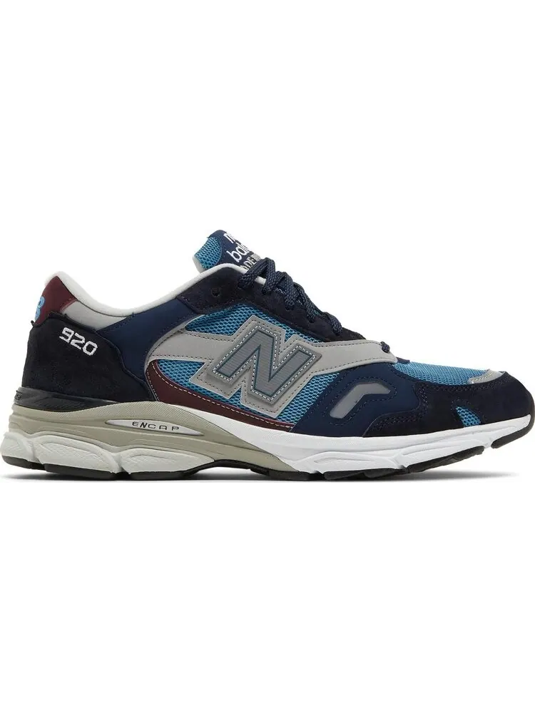Кроссовки New Balance 920 Made In England 'Navy Burgundy' — изображение 1 из 8, синий
