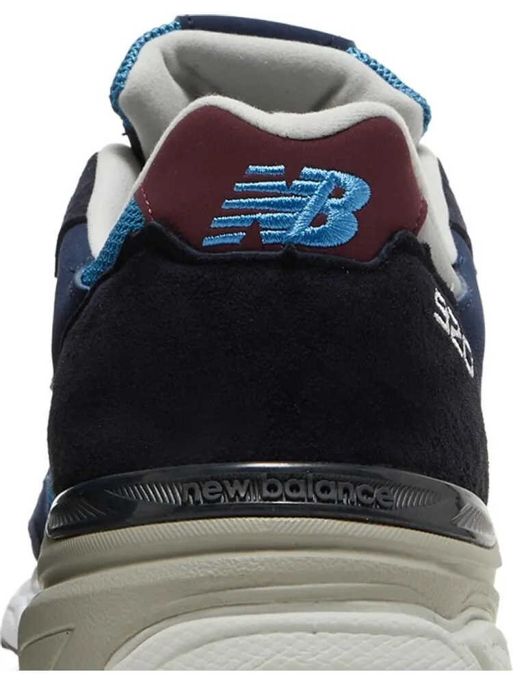 Кроссовки New Balance 920 Made In England 'Navy Burgundy' — изображение 7 из 8, синий