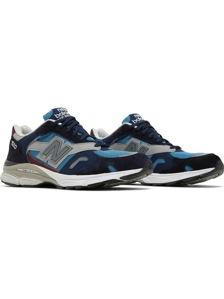 Кроссовки New Balance 920 Made In England 'Navy Burgundy' — изображение 8 из 8, синий