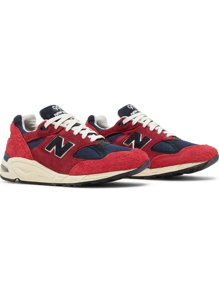 Кроссовки New Balance Teddy Santis x 990v2 Made in USA 'Chrysanthemum' — изображение 8 из 8, красный