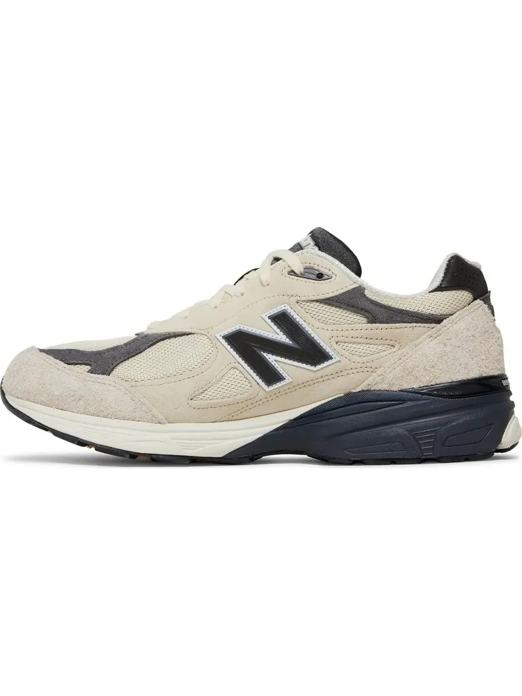 Кроссовки New Balance Teddy Santis x 990v3 Made in USA 'Moonbeam' — изображение 3 из 8, загар