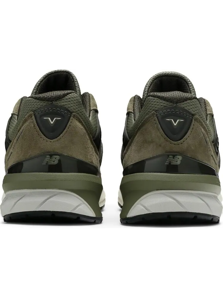 Кроссовки New Balance 990v5 Made In USA 'Covert Green' — изображение 5 из 7, зеленый