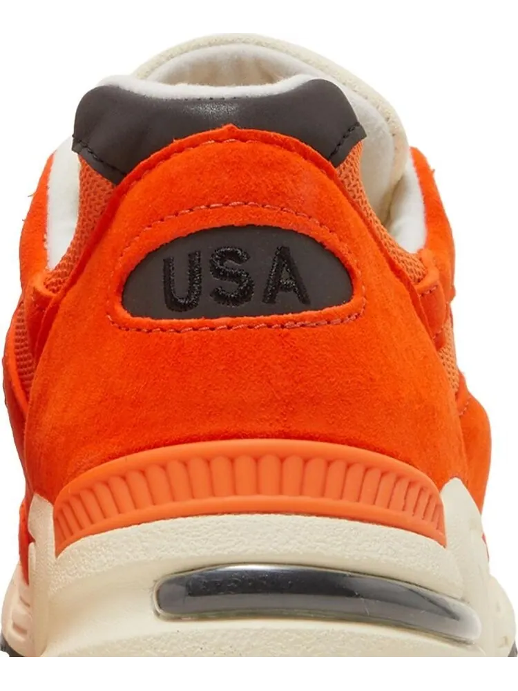Кроссовки New Balance Teddy Santis x 990v2 Made in USA 'Marigold' — изображение 7 из 8, оранжевый