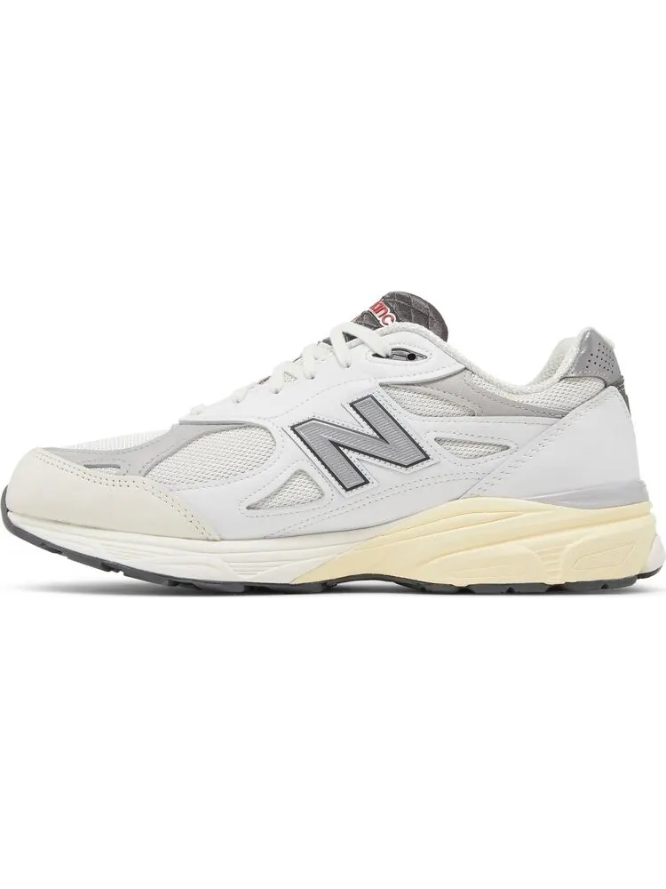 Кроссовки New Balance Teddy Santis x 990v3 Made in USA 'Sea Salt' — изображение 3 из 8, белый