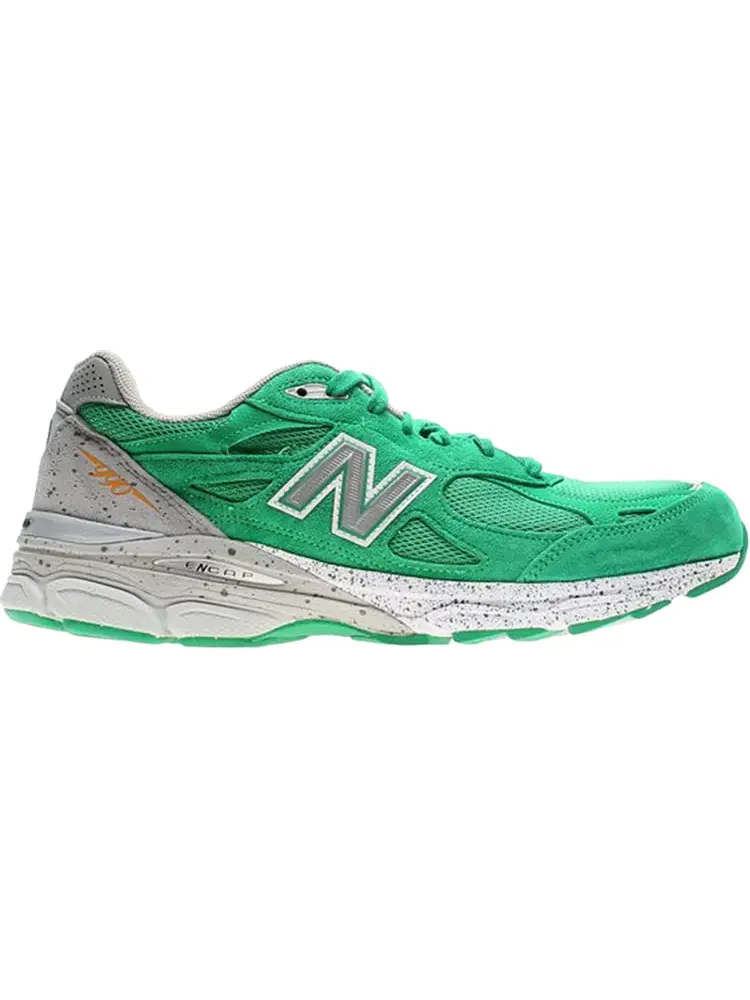 Кроссовки New Balance 990v3 Made In USA 'Boston Marathon' — изображение 1 из 1, зеленый