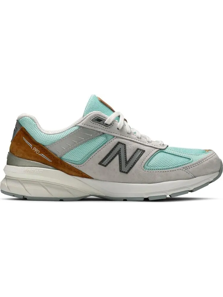 Кроссовки New Balance 990v5 Made in USA 'Kawhi' — изображение 1 из 8, бирюзовый