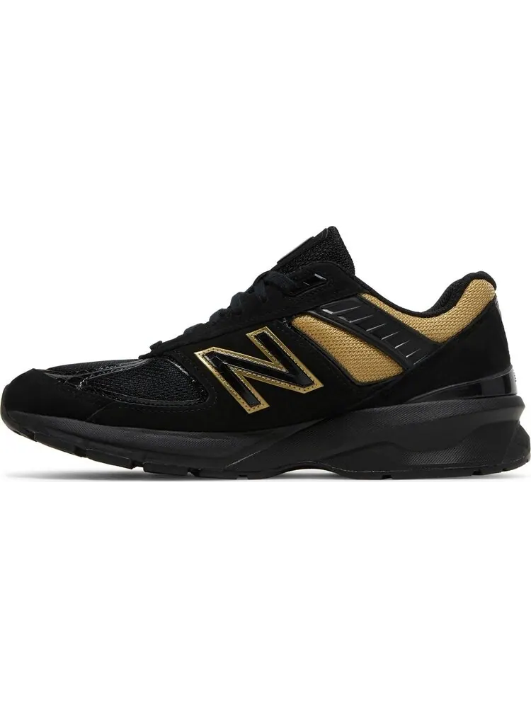 Кроссовки New Balance 990v5 Made in USA 'Triple Black' — изображение 3 из 8, черный