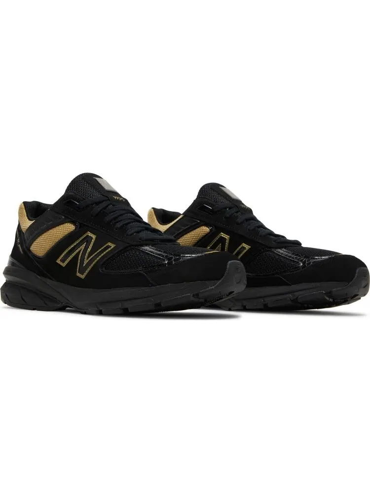 Кроссовки New Balance 990v5 Made in USA 'Triple Black' — изображение 8 из 8, черный
