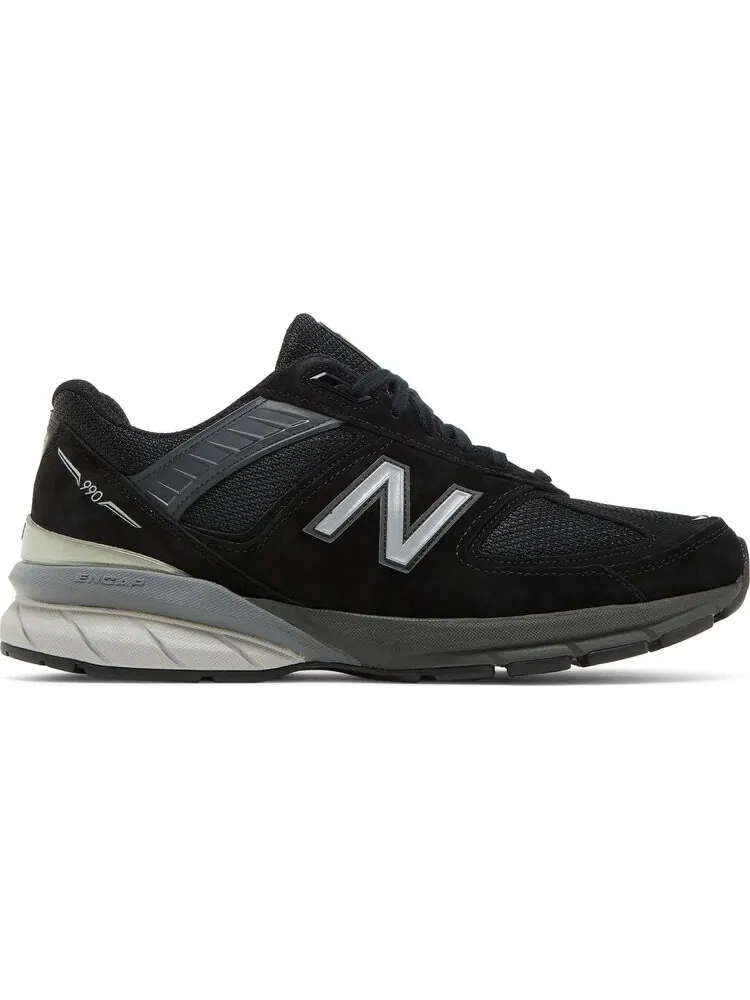 Кроссовки New Balance 990v5 Made In USA Extra Wide 'Black' — изображение 1 из 8, черный