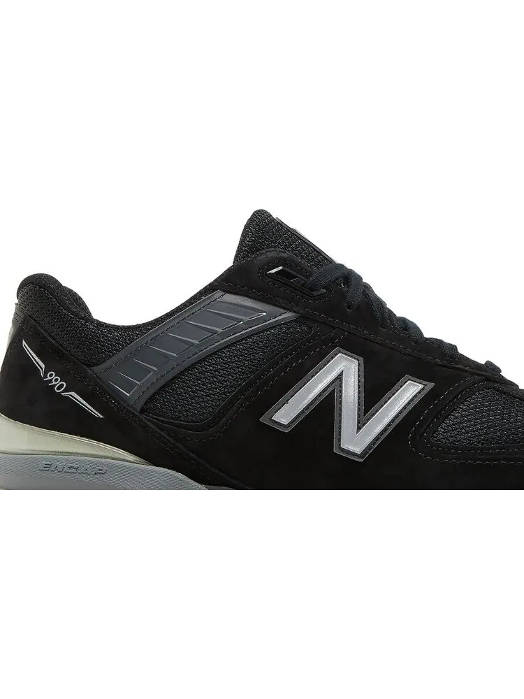 Кроссовки New Balance 990v5 Made In USA Extra Wide 'Black' — изображение 2 из 8, черный