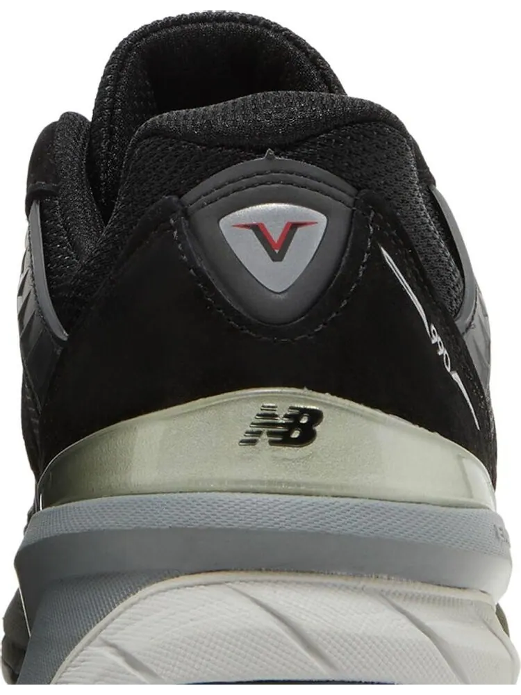 Кроссовки New Balance 990v5 Made In USA Extra Wide 'Black' — изображение 7 из 8, черный