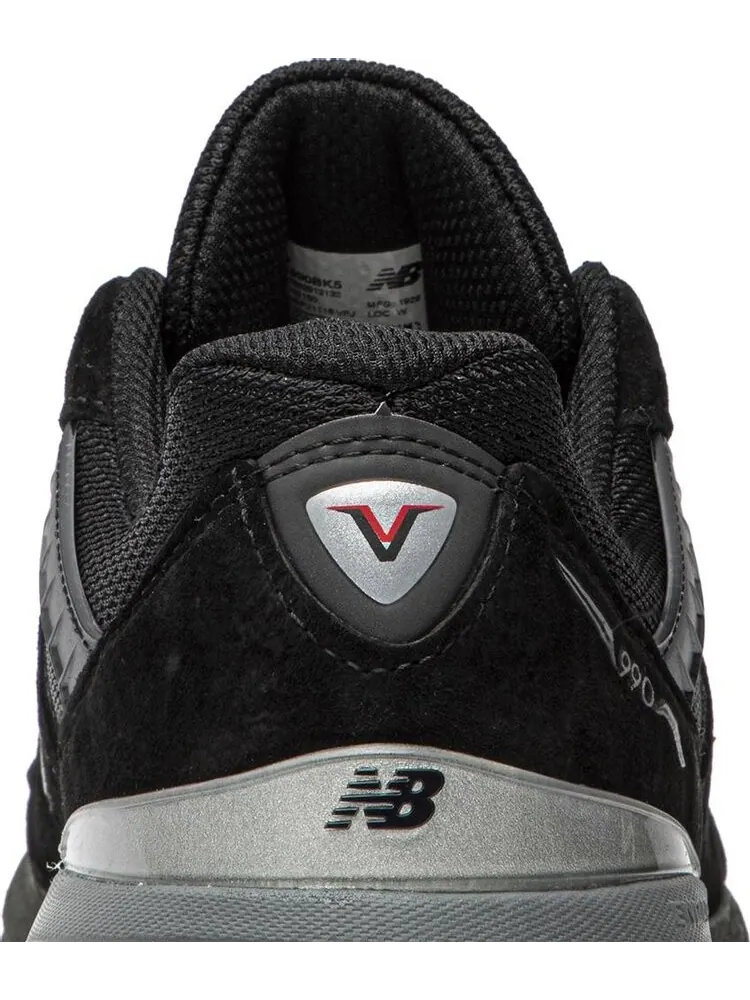 Кроссовки New Balance 990v5 Made In USA — изображение 7 из 8, черный/серый
