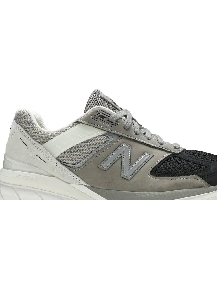 Кроссовки New Balance 990v5 Made In USA 'Marblehead Black' — изображение 2 из 8, коричневый