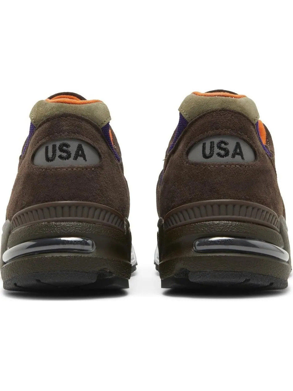 Кроссовки New Balance 990v2 Made in USA 'Brown Purple' — изображение 4 из 5