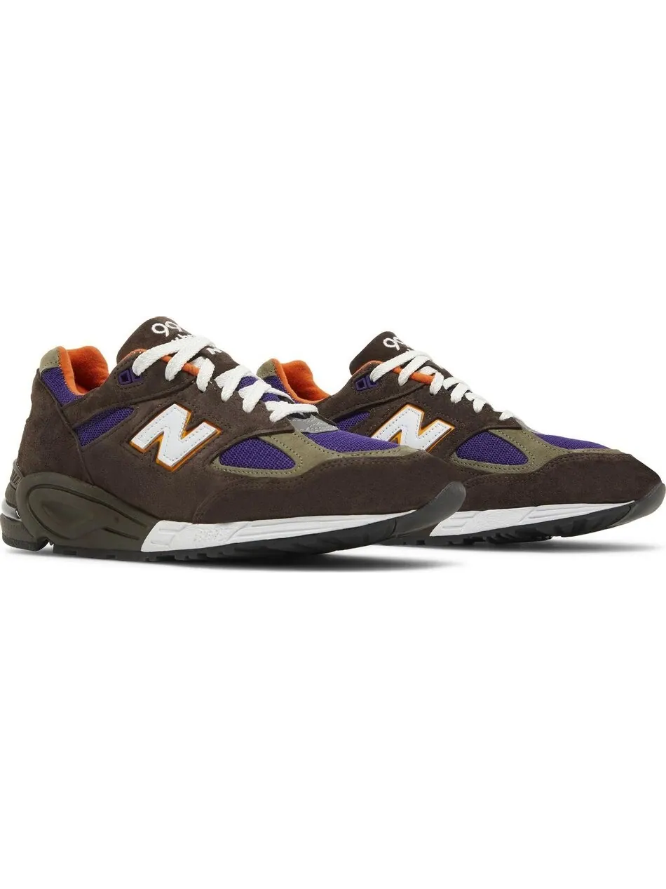 Кроссовки New Balance 990v2 Made in USA 'Brown Purple' — изображение 5 из 5