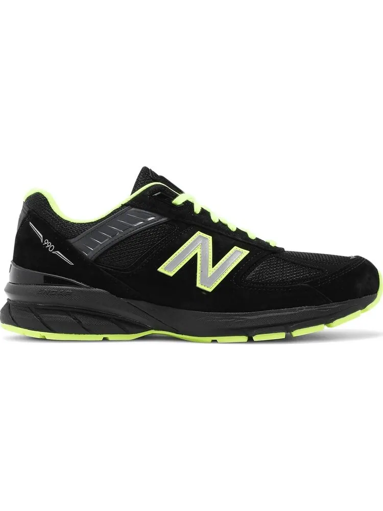 Кроссовки New Balance 990v5 Made in USA 'Black Hi Lite' — изображение 1 из 8, черный