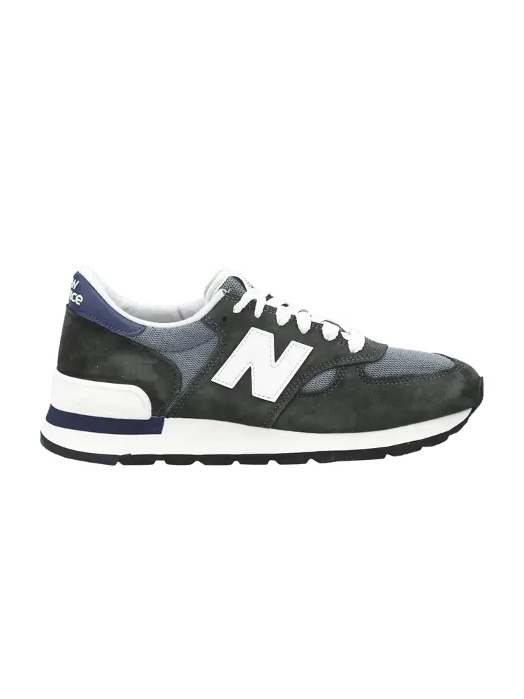 Кроссовки New Balance 990v1 Made in USA Forest Navy — изображение 1 из 1, темно-синий