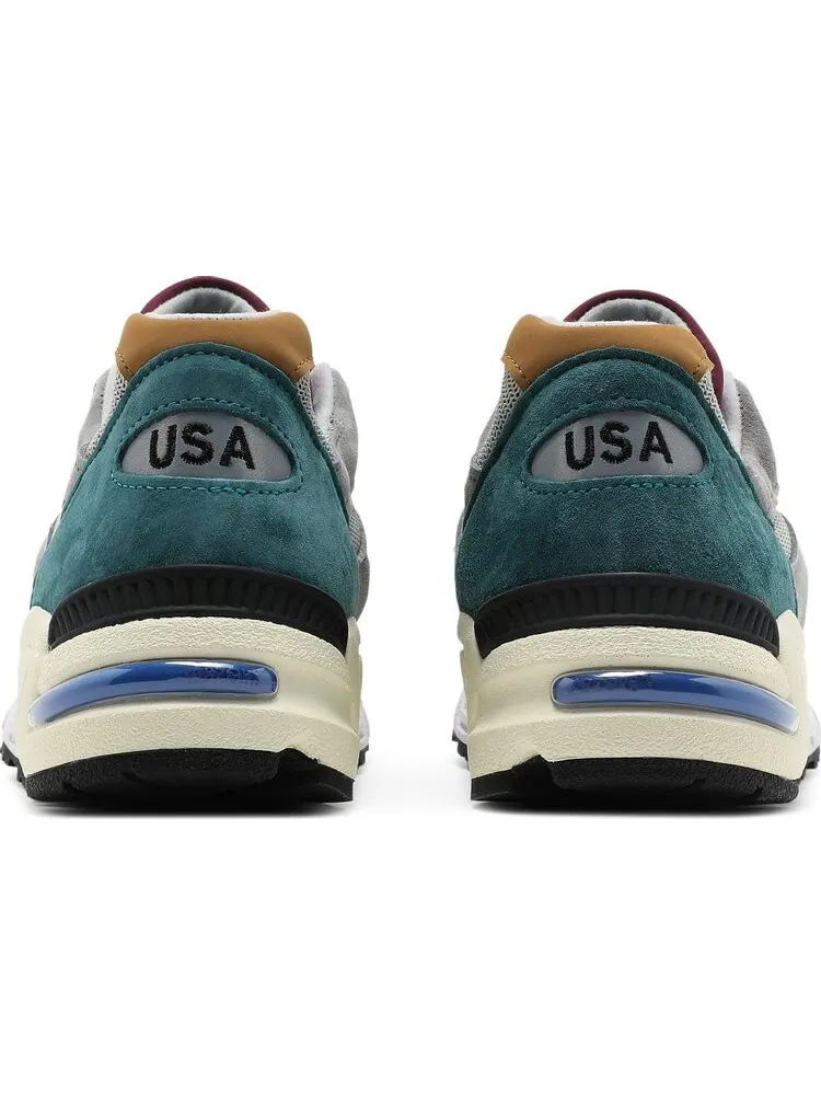 Кроссовки New Balance 990v2 Made in USA 'Grey Multi' — изображение 6 из 8, серый