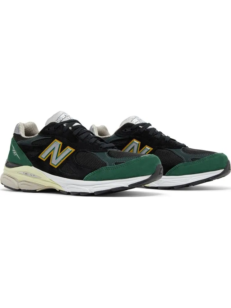 Кроссовки New Balance 990v3 Made In USA 'Black Green' — изображение 8 из 8, черный