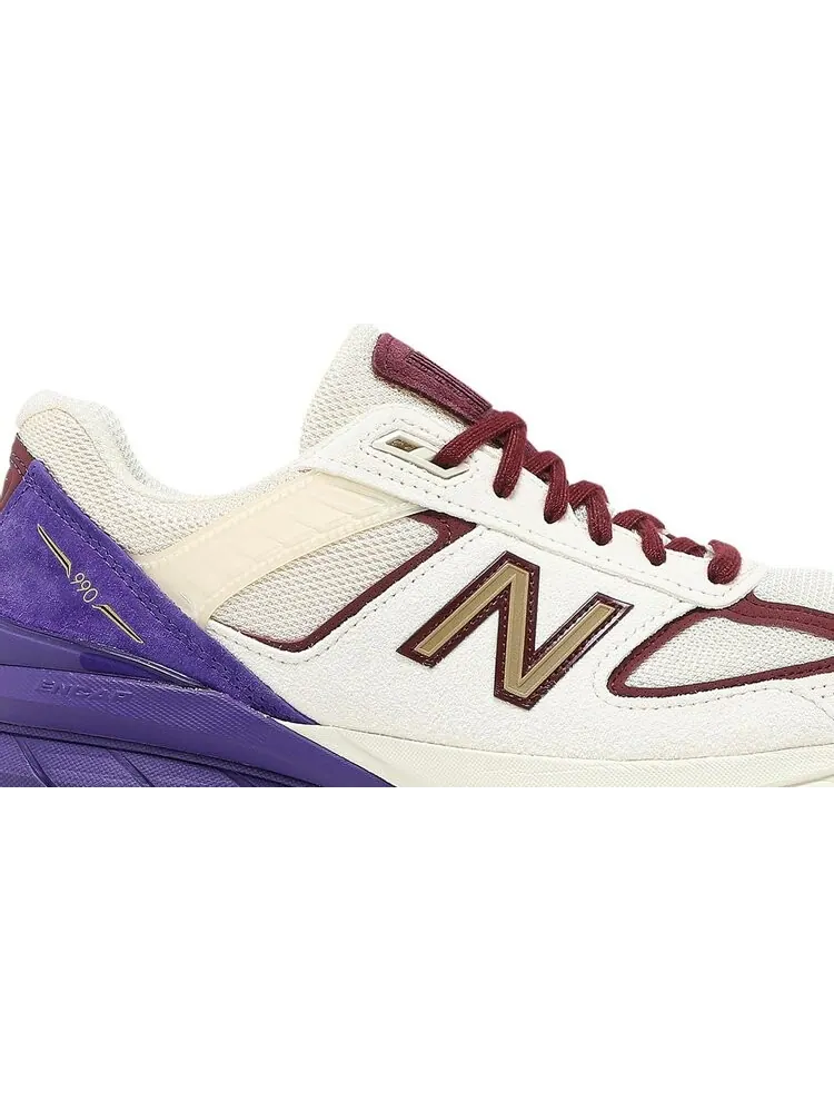Кроссовки New Balance 990v5 Made In USA 'Black History Month' — изображение 2 из 8, загар