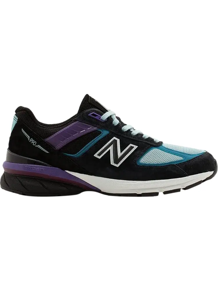 Кроссовки New Balance 990v5 Made in USA 'Aqua' — изображение 1 из 1, черный