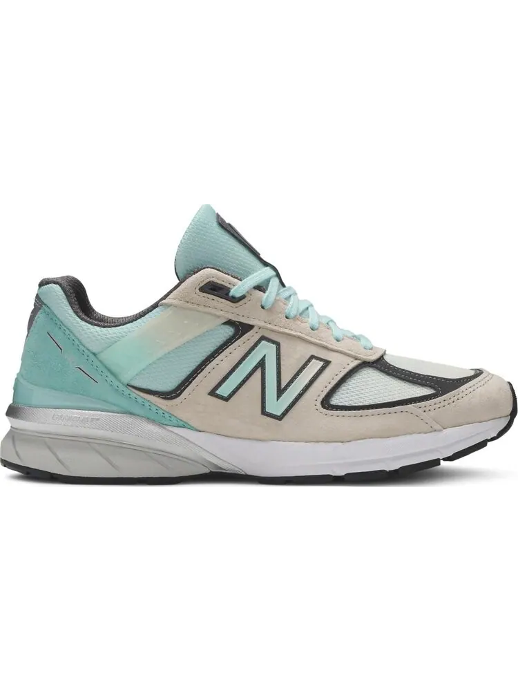 Кроссовки New Balance YCMC x 990v5 Made in USA 'Big Checks and No Stress' — изображение 1 из 8, бирюзовый