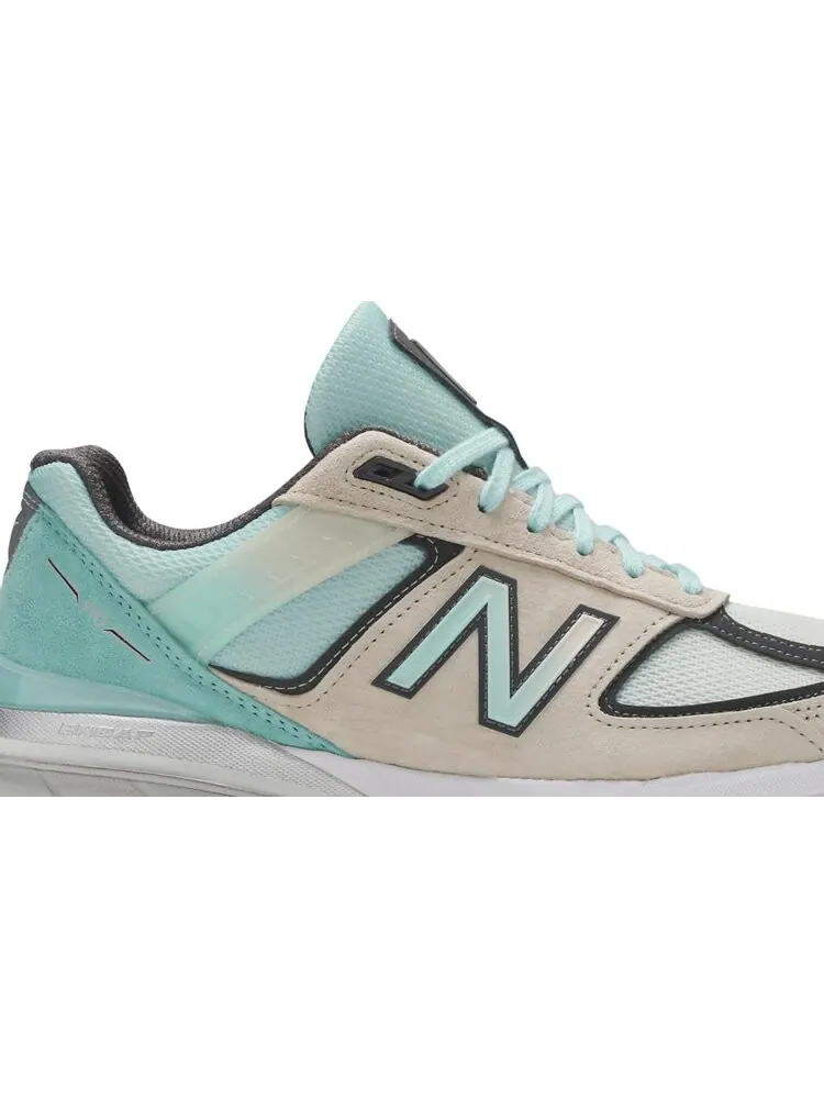 Кроссовки New Balance YCMC x 990v5 Made in USA 'Big Checks and No Stress' — изображение 2 из 8, бирюзовый