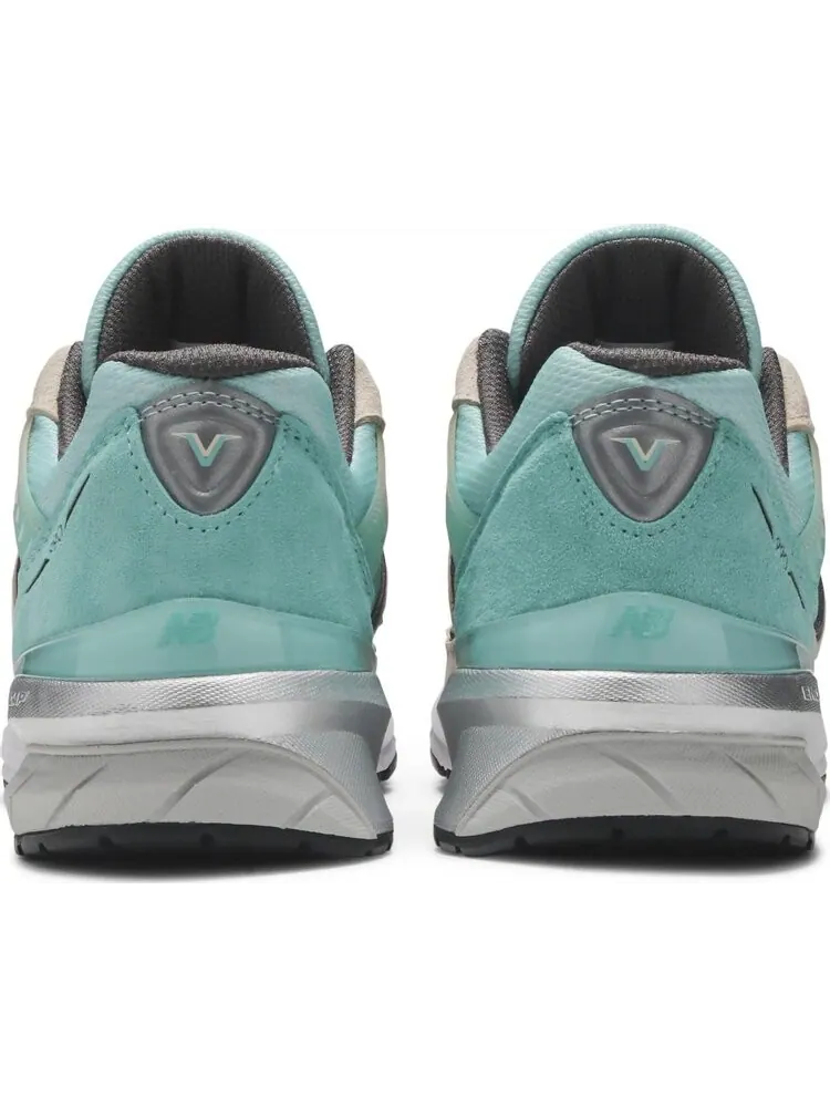 Кроссовки New Balance YCMC x 990v5 Made in USA 'Big Checks and No Stress' — изображение 6 из 8, бирюзовый
